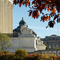 Contemplation of Justice Statue at the U.S. Supreme Court Framed
