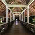 Lighted Straw Path